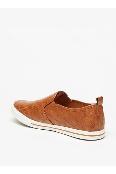 Lee Cooper Men's Textured Slip-On Loafers