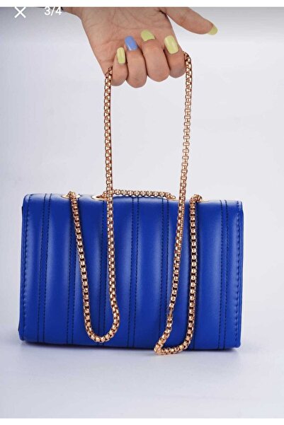 MAC&MOS Geantă de mână și de umăr Saks Blue Magnet pentru femei