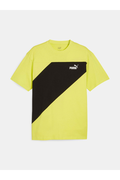 Puma تي شيرت بطبعة شعار Power Colorblock