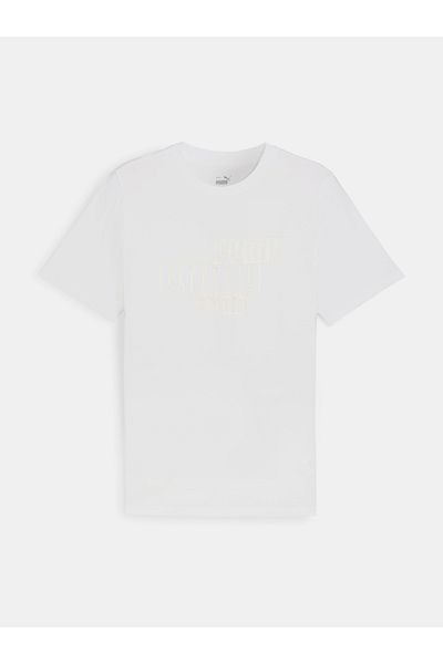 Puma Logo Foil Print T-Shirt