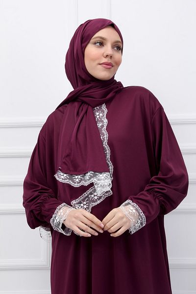 Kutay Collection ملابس حجاب صيفية مع حجاب - فستان صلاة نسائي