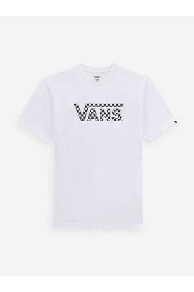 Vans Checkered Logo Print T-Shirt
