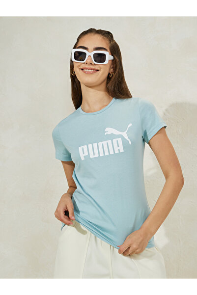 Puma تيشيرت بأكمام قصيرة وشعار أساسيات