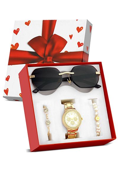 Zzla Women's Wristwatch and Sunglasses - 2 Pairs of Bracelets ZZ8