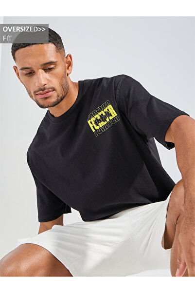 Styli Batman Graphic Compact Jersey Oversized T-Shirt