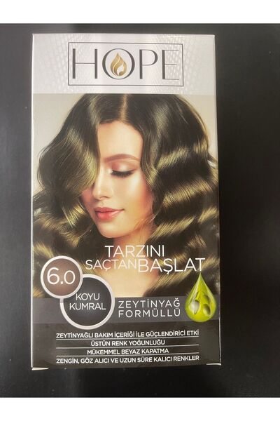Hope Saç Boyası 6.0 Koyu Kumral