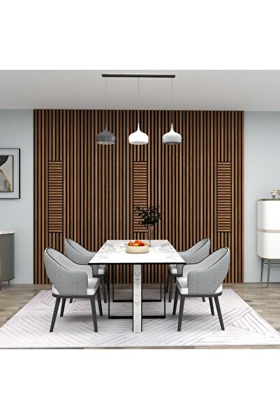 Enda Home Akustik Duvar Paneli Plus MDF Duvar Paneli Akupanel Ses Yalıtım & D...