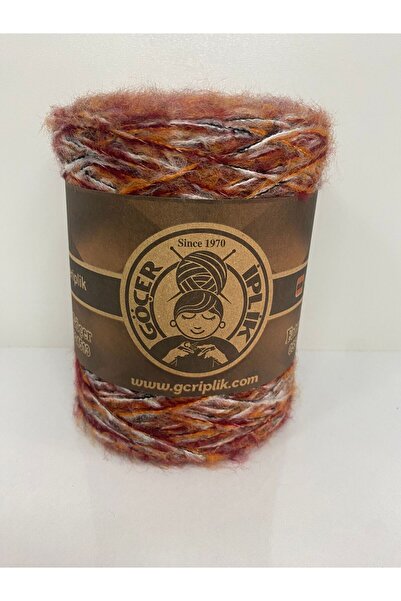 göçer Бордовий Кереміт Крем Чорний Візуальний Вовняний Акрил Нет - 300гр