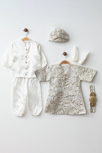 yukobaby bebeğiniz için en doğalı مجموعة هدايا Sunnethlik بحزام الأمير للأطفا...