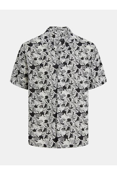 Jack & Jones All Over Print Resort Collar Regular Fit Shirt
