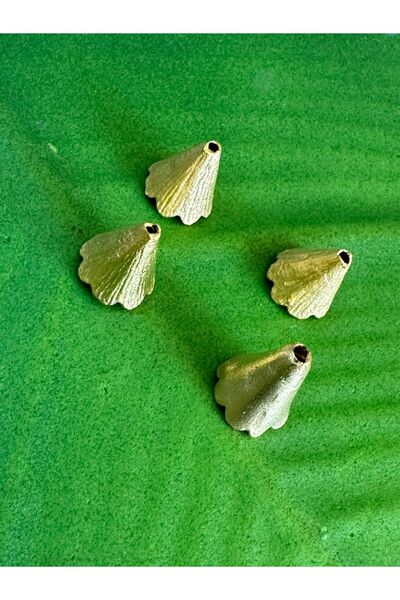 Gönülden Tasarım 4 BUC 1X1 CM Oțel Placat cu alamă - Accesoriu pentru fabricarea de bijuterii