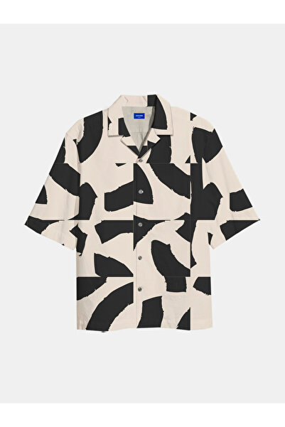 Jack & Jones Gallery Resort Relaxed Fit Shirt with Short Sleeves