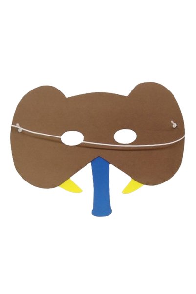 Probest DESIGN Elephant Eva Kids Mask, Eva Animal Masks for Children, Birthday Party Masks