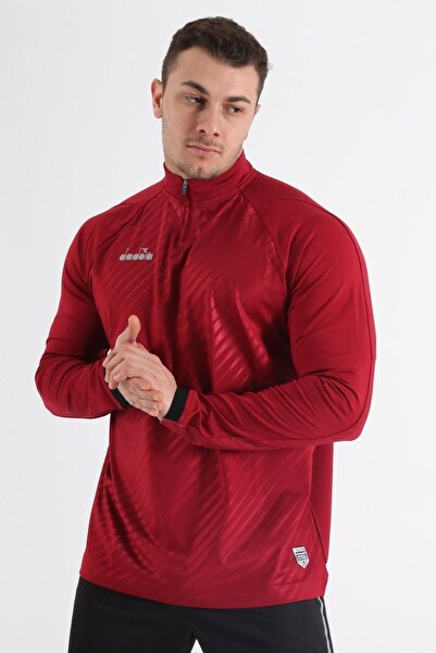 Diadora Elite Training αθλητική φόρμα μονόχρωμη Claret Red