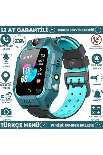 StarWomen Çocuk Yeşil Konum Takipli Sim Kart Girişli Lbs Ve Sos Özellikli Akı...