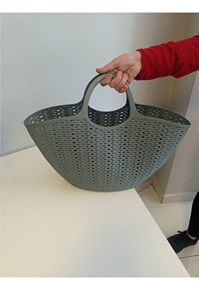 isometric Πλεκτή πλαστική τσάντα για πικνίκ-Κυριακή-Παραλία-Χόμπι