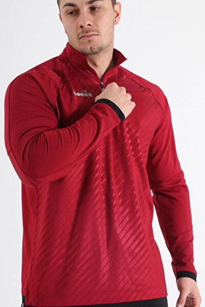 Diadora Elite Training αθλητική φόρμα μονόχρωμη Claret Red