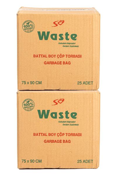 SA WASTE King Size Garbage Bag 75*90 Cm 2 Packs of 25 500 Pieces