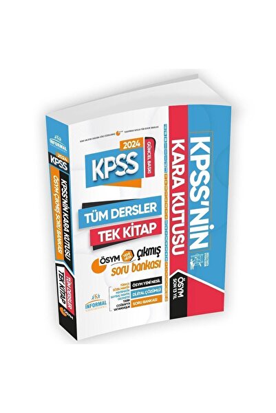 Karakutu Yayınları Kpssnin Kara Kutusu Ön Lisans Tüm Dersler Tek Kitap Gy-gk ...