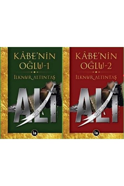 La Kitap Kabenin Oğlu Hz. Ali 1-2 - 3    3 Kitap Set - İlknur Altıntaş