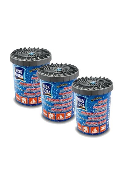 Miss Flora Nem Alıcı Rutubet Giderici Tablet 200 gr 3 Adet Rutubet Önleyici