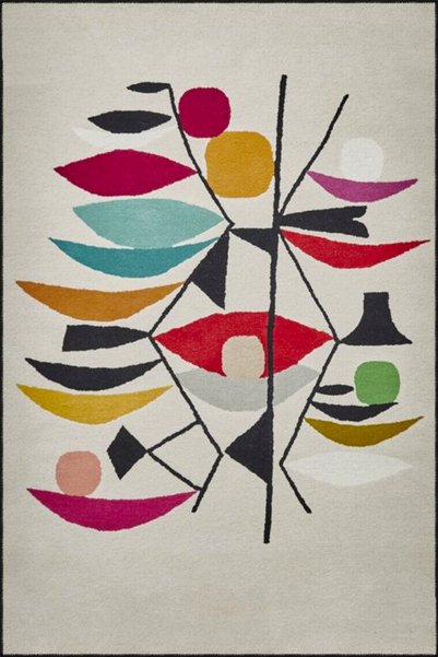 Rugs Modern Halı Χρωματιστό, με σχέδιο και υφαντό με μοτίβο χαλί για το πάτωμ...