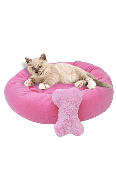 Evene Cat Bed Pet Cat Cushion 50 Cm Pet Bagel Bed Cushion