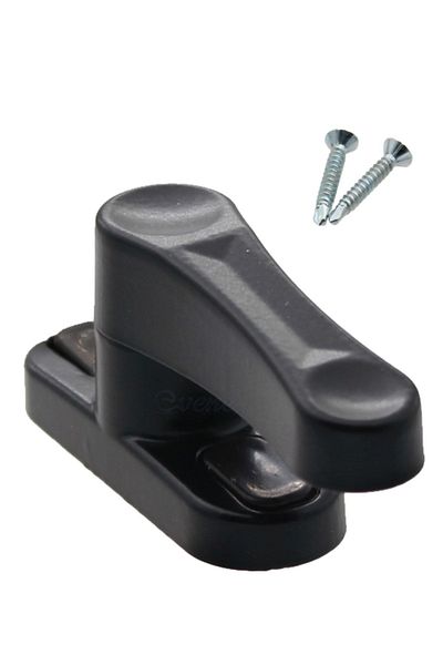 Evene Black Window Safety Lock Children's Burglar Lock Pull-Out Metal Lock