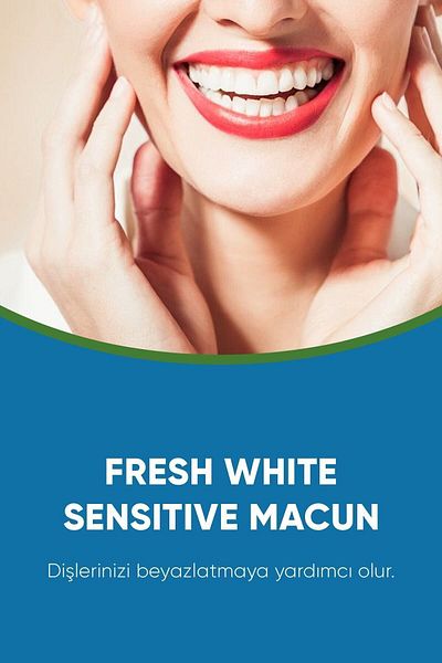 Fresh White Sensitive Paste 2 Pieces