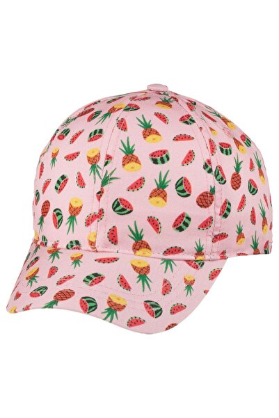 Kitti Kız Çocuk Desenli Şapka 3-7 Yaş