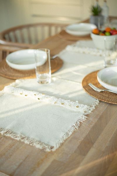 Bohemart Runner Csap Decorative Handcrafted Punch Table Presentation Bohemian