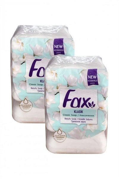 Fax Mold Soap Classic White 4x70gr