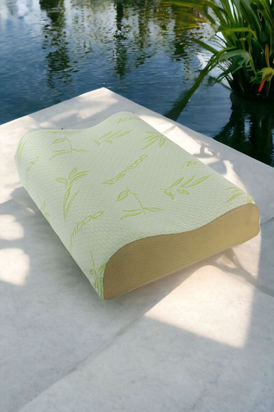 Evene Orthopedic Pillow Visco Pillow Bamboo Pillow Neck Support Orthopedic Pillow Anti-Sweat Model 2