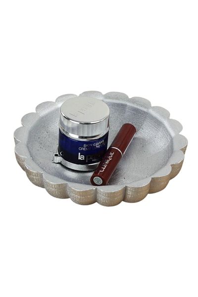 Evene Organizator de machiaj Culoare argintie Organizator de machiaj cosmetic Model 8