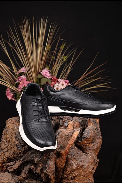 Greyder Genuine Leather Men's Black Casual Shoes - Elegance and Comfort with Innovative Style