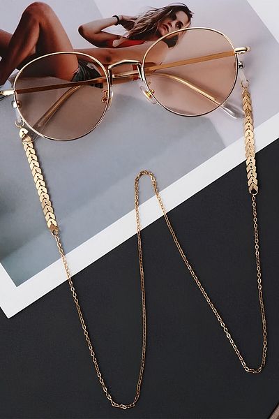 Della Pianto Colored Beads Special Design Sunglasses Chain