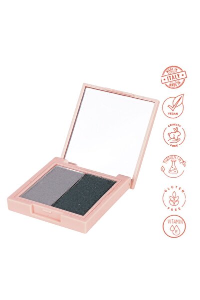 Dora Joy İkili Göz Farı 07 Noon Forest Duo Eyeshadow Vegan E Vitaminli