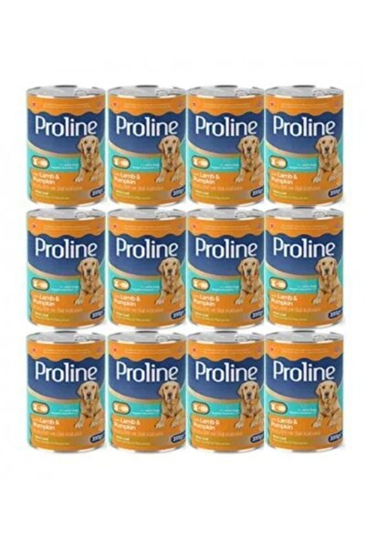 Pro Line (Gölge Av) Kuzu Etli ve Bal Kabaklı Yetişkin Köpek Konservesi 12 x 395 gr Yaş Mama