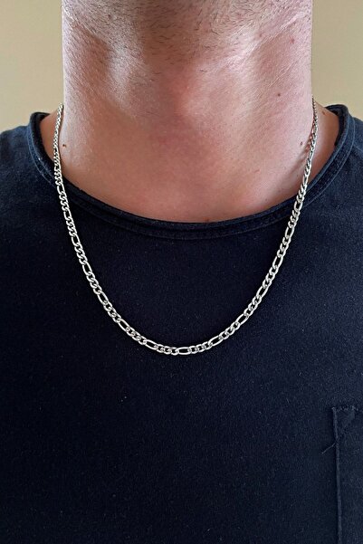 Ambeliza Accessory قلادة رجالية موديل فيجارو من الفولاذ