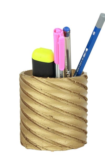 Evene Pen Holder Gold Color Desk Pen Holder Organizer Pen Holder Cross Model