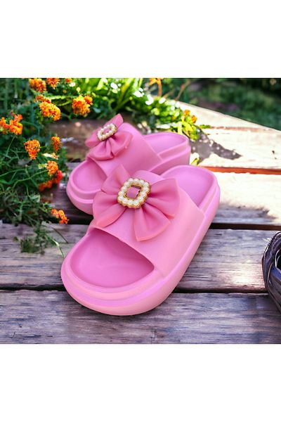 Hızlı Al High Sole - Slippers Suitable for Beach, Pool, Sea, Garden