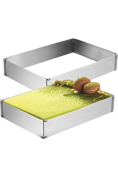 mold shop قالب معجنات كيك مستطيل قابل للتعديل بعمق 6 سم