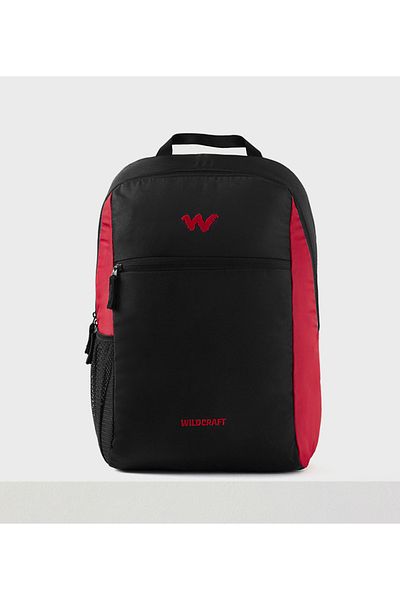 Wildcraft حقيبة ظهر أنيقة 1 Wildcraft للكمبيوتر المحمول باللون الأحمر 21 لتر