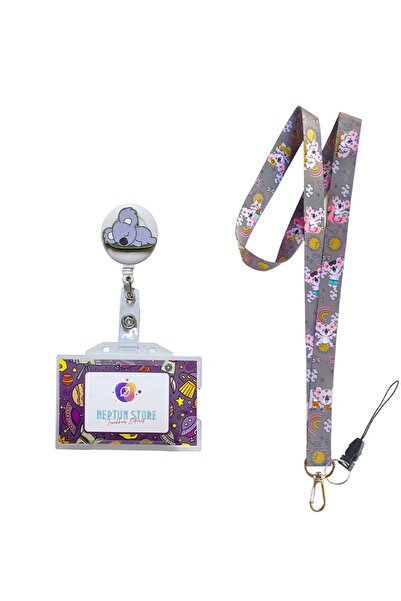 neptünstore Set de 3 cu model Koala - drăguț, guler cu frânghie Yoyo, suport ...