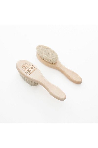 LE NATURA Natural Extra Soft Goat Hair Baby Brush