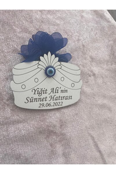 oncawall Sünnet Magnet Kına Gecesi Dağıtmalık Magneti Hediyelik I Beyaz Ahşap...