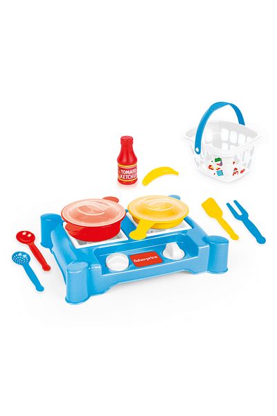 FISHER PRICE 1822 Full Fisher Price Stove Set