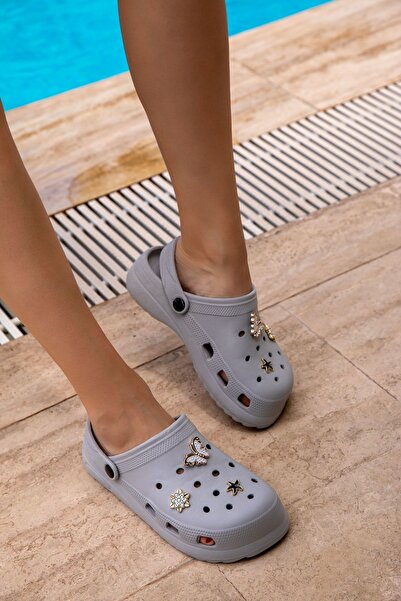 SOHO Γυναικείες παντόφλες γκρι-C 17057