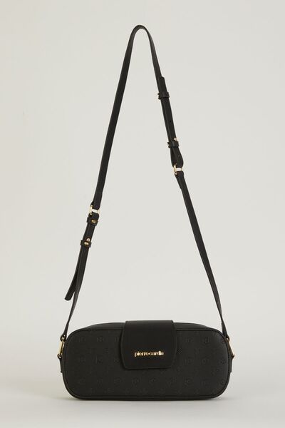 Pierre Cardin Women's Black Floater Shoulder Bag 05Po23Y1742
