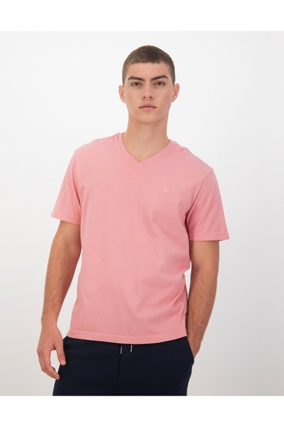 AMERICAN EAGLE AE V-Neck Short Sleeve T-Shirt